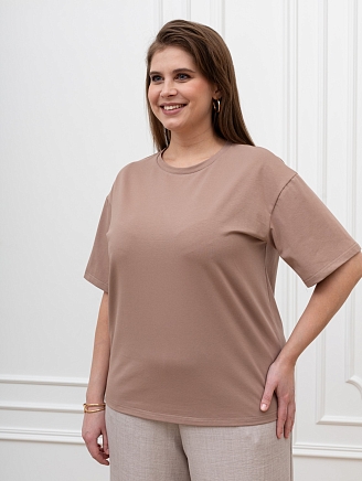 Женская футболка Искра-1 / бежевый