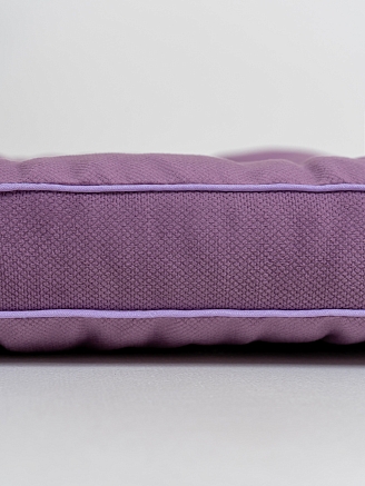 Подушка на стул с бортом / Сиреневый