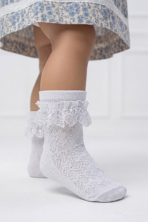 Детские носки стандарт Неженка / белый