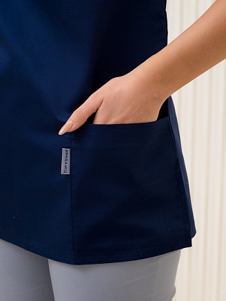 Рубашка медицинская женская М-281-63 Элит-145 / Стрейч