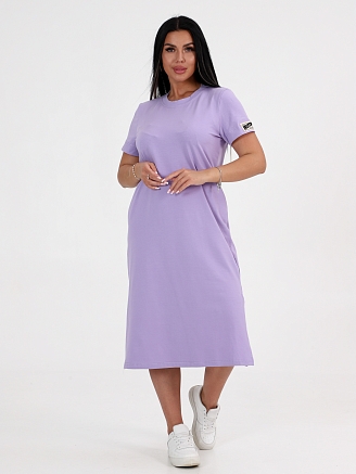 Женское платье-футболка ПлК-56 / Лаванда