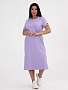 Женское платье-футболка ПлК-56 / Лаванда