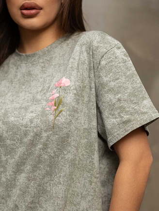 Женская футболка мод.2156/3 / Ментол