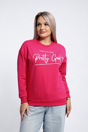 Женская толстовка 80048 / фуксия