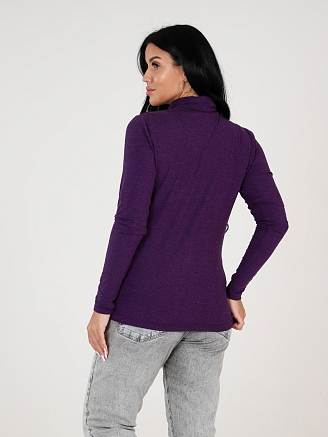 Женская водолазка ВВ-902 / Темно-фиолетовый