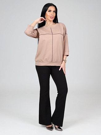 Женский свитшот Николет / бежевый