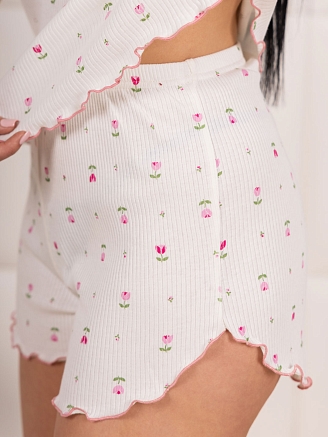 Женская пижама мод.2181/2 / Молочный