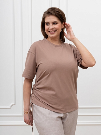 Женская футболка Искра-1 / бежевый