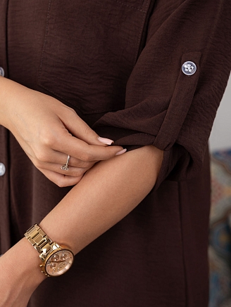 Женская туника мод.2178/4 / Коричневый