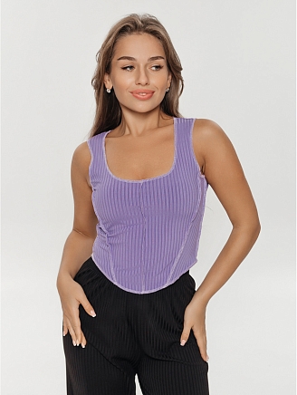 Женская майка Тея / Сиреневый