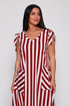 Женский сарафан 701 / Красный