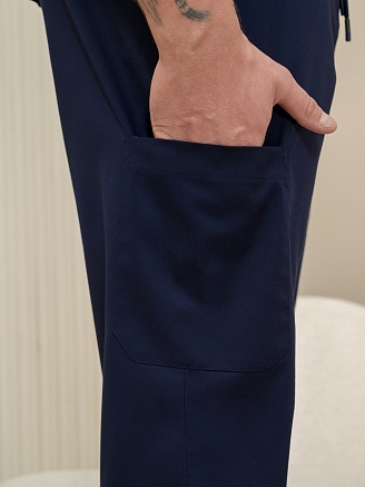 Костюм медицинский мужской М-151-63 Вискоза/Стрейч