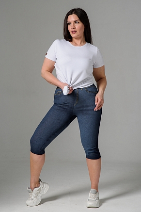 Бриджи женские 1288 / темно-синий