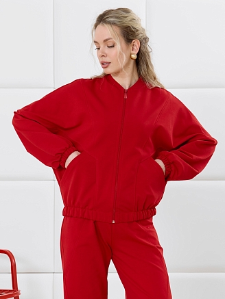 Женский бомбер Баланс-1 / красный