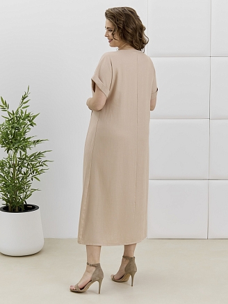 Женское платье Скарлет ПЛ-417 / бежевый