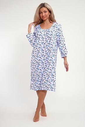 Женская ночная сорочка 51200 / голубой