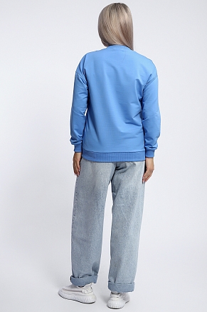 Женская толстовка 80047 / голубой