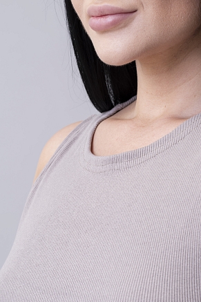 Женская майка М-424 / какао