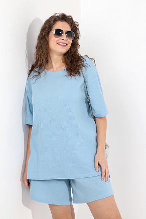 Женские шорты Виола-2 Ш-017 / голубой