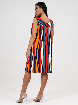 Женский сарафан Вертикаль СК-418 / Красная волна