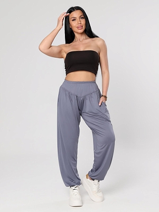 Женские брюки Лердес / серый