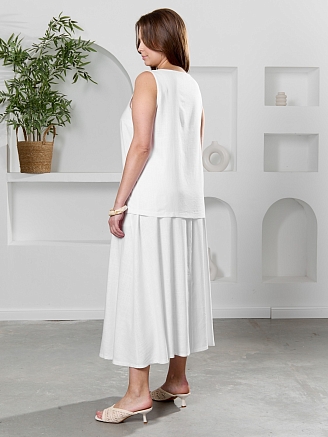 Женская юбка Камео-5 / белый