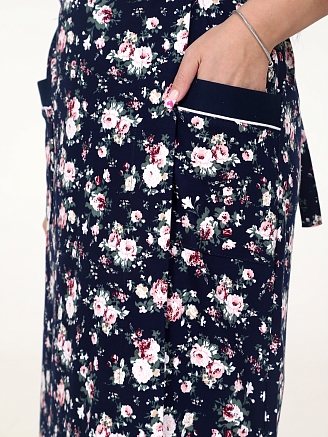 Женский халат ХИ-2469 / Букет