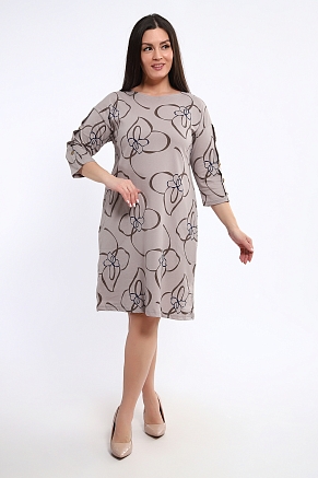 Платье женское 29022 / шоколадный