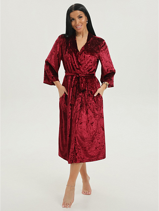 Женский халат Топаз / Бордо