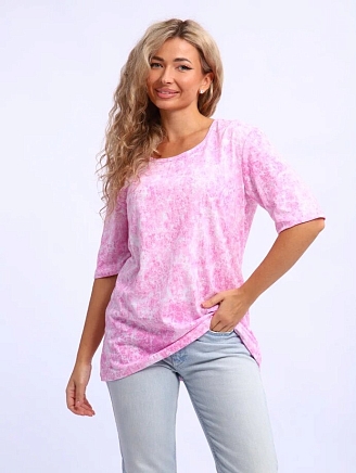 Женская футболка 700 без карманов / Розовый