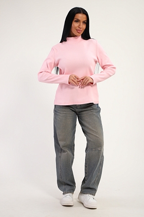 Женская водолазка 74721 / розовый