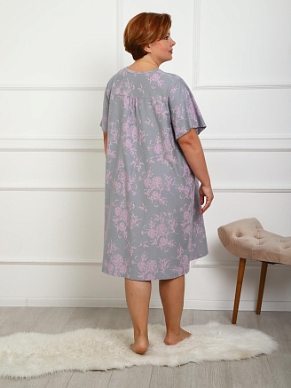 Женская сорочка Мариам / серый