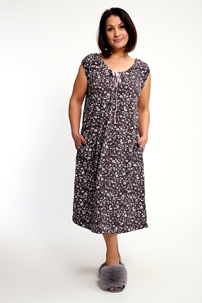 Женское платье 88129 / коричневый