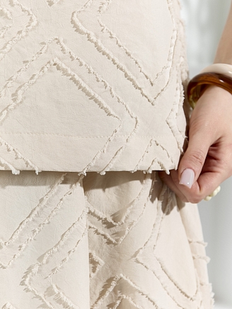 Женский костюм Ангелина-3 КЖ-128 / бежевый