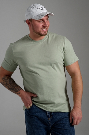 Футболка унисекс 8471/4 / серо-зеленый