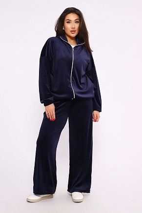 Женский костюм 638 / Темно-синий