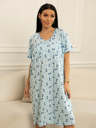 Женская сорочка мод.1930/3 / Голубой