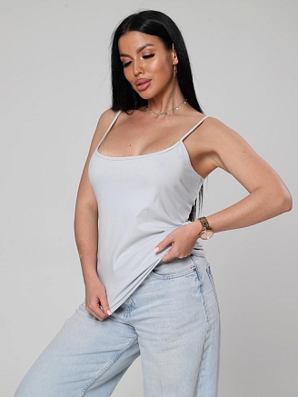 Женская майка Долси / светло-серый