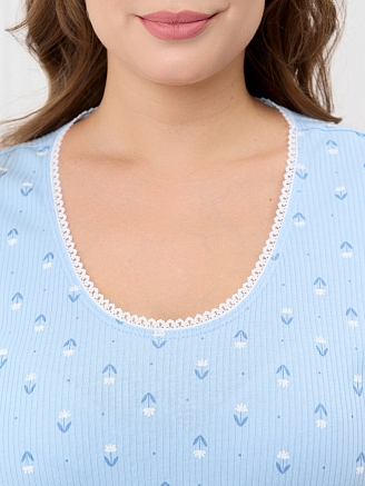 Женская пижама Мэри-2 / голубой