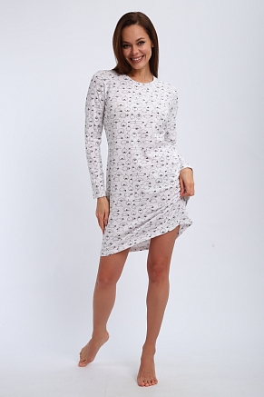 Ночная сорочка из кулирки Соня / Овечки