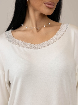 Женский костюм мод.2105 / Молочный