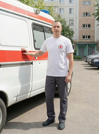 Футболка Скорая помощь М-204-0