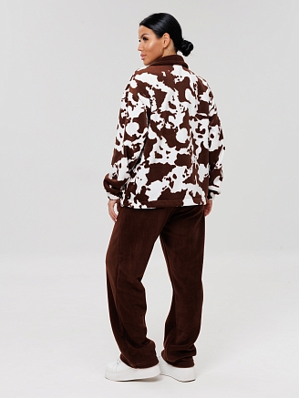 Женский костюм К-215(Ф) / Коричневый