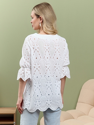 Женская блузка Милица-1 / белый-4