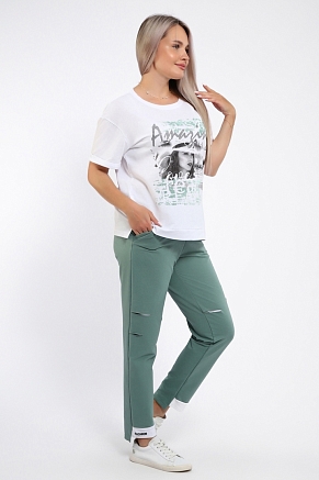 Женский костюм Amazing 747 / Оливковый