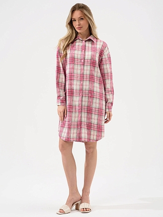 Женский халат "Добрый вечер" 2428-Ф /Фуксия