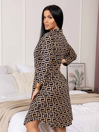 Женский халат мод.2009/4 / Бежевый