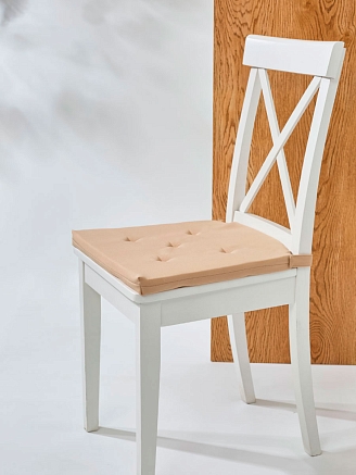 Подушка на стул Юстина / Бежевый