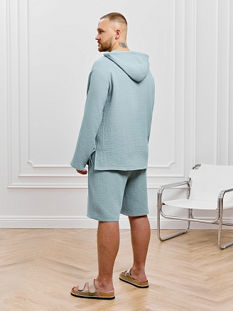 Мужской костюм Нептун-1 / серо-голубой