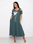 Женское платье Долли / Зеленый